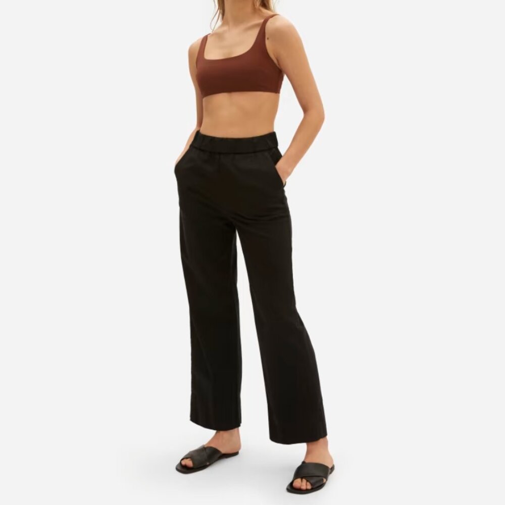 NWT Everlane The Easy Pant Black